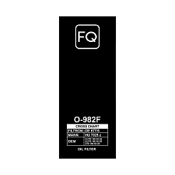 Фильтр масляный FQ O-982F